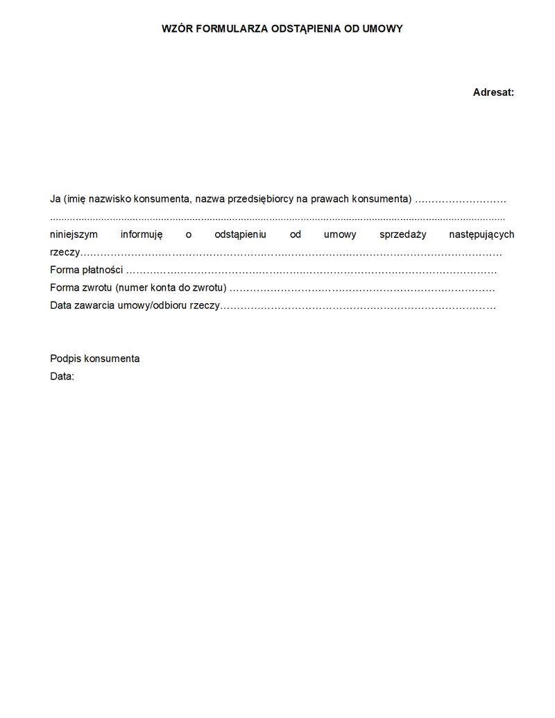 Zwrot pojazdu wymogi prawne