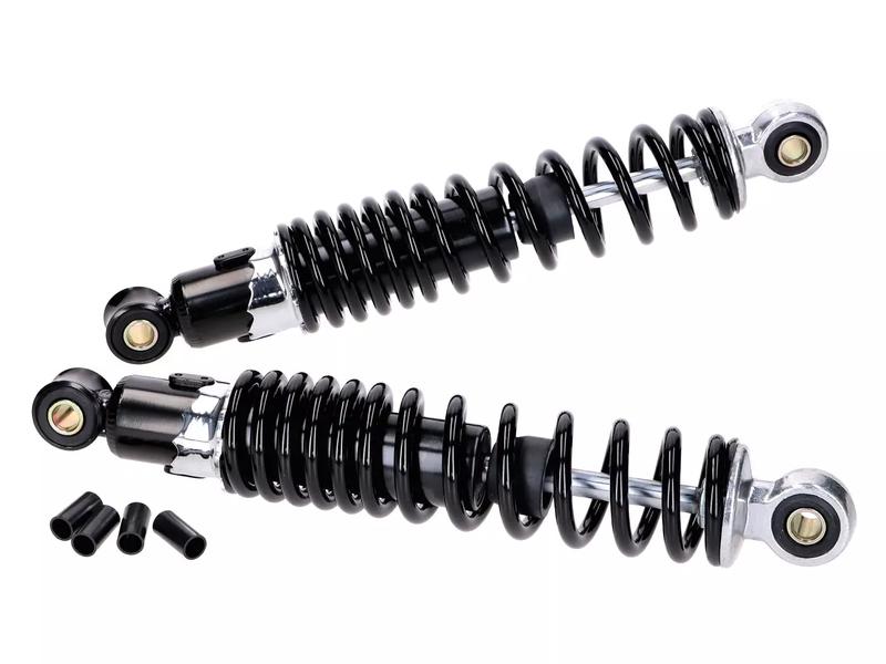 Uszkodzone amortyzatory pojazdu