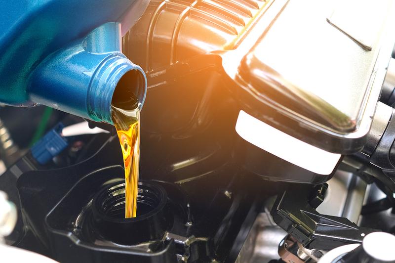 Przykłady karteczek wymiany oleju