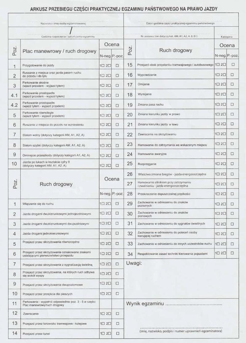 Unikanie błędów na egzaminie