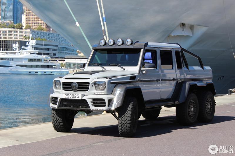 Mercedes G-Class 6x6 off-road i zdolności terenowe