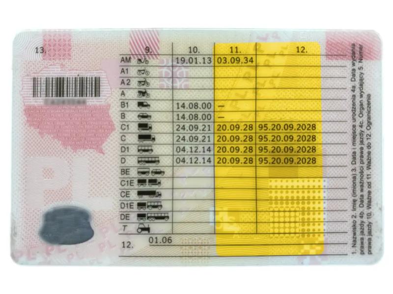 Uprawnienia do prowadzenia busa 10-osobowego